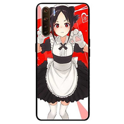 Ốp lưng dành cho Oppo Reno 3 - A91 mẫu Cô Gái Mèo