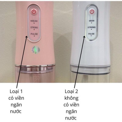 Máy tăm nước vệ sinh răng miệng cực sạch công nghệ Châu Âu - Máy Tăm nước siêu sạch Oral Irrigator kèm 4 đầu phun Nữ Women