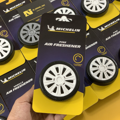 Sáp Thơm Ô Tô MICHELIN Khử Mùi Xe Hơi Cao Cấp - Michelin Organic Can Air Freshener (Hàng Chính Hãng) mùi hương bubble gum
