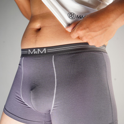 Combo 3 quần lót nam Boxer sợi tre tự nhiên mềm mịn thoáng mát co giãn 4 chiều MRM Manlywear Tặng đôi tất nam Cao Cấp -Màu Ngẫu Nhiên