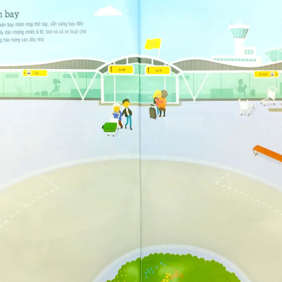 First Sticker Book - Sách Dán Hình Đầu Đời Cho Bé - Sân Bay
