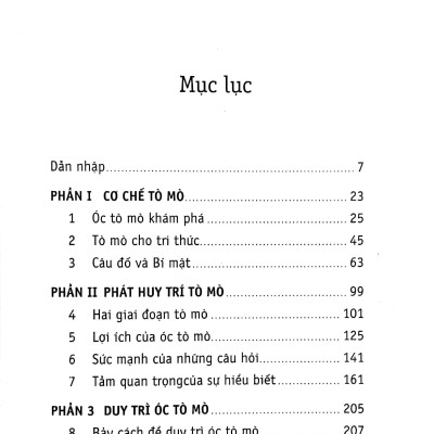 Sức Mạnh Của Trí Tò Mò