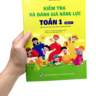 Sách - Kiểm Tra Và Đánh Giá Năng Lực Toán 1 - Học Kì 1