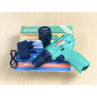 MÁY KHOAN PIN 12V KAZAKI KZ12A1 ( 1 PIN, 1 SẠC)- HÀNG CHÍNH HÃNG
