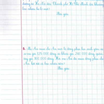 Vở Ô Li Bài Tập Toán Lớp 4 - Quyển 2 (Biên Soạn Theo Chương Trình SGK Chân Trời Sáng Tạo) _HA