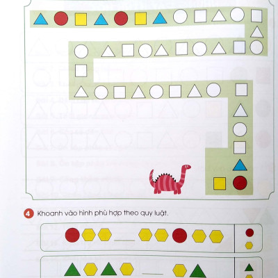 Sách Ong Vàng Học Toán Dành Cho Trẻ 4-6 Tuổi - Tập 4