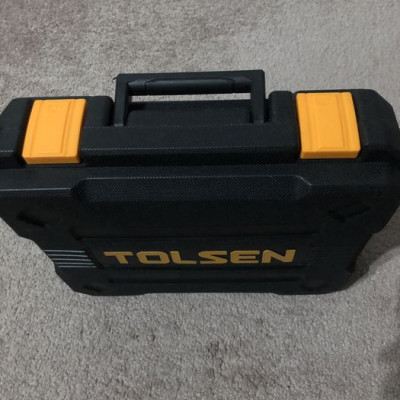 Máy khoan pin 20v công nghiệp Tolsen 79034 (có búa)- Hàng chính hãng