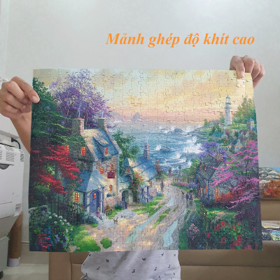 Bộ tranh xếp hình cao cấp 1000 mảnh – Lost Ship With Jesus (50x80cm)