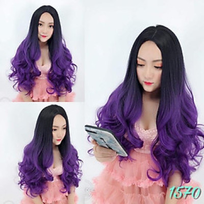 Tóc 2 mái omber cao cấp- tăng lưới chùm tóc- hình thật