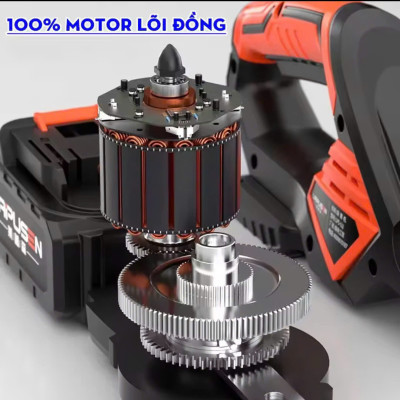 Máy cắt tỉa hàng rào cây cảnh LAPUSEN động cơ lõi đồng 100% - Công suất 1800W - Dùng chung chân pin thông dụng