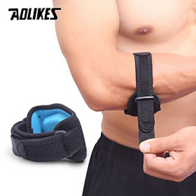 Đai bó cơ khủy tay AOLIKES 7949 hỗ trợ bắp cơ khi chơi thể thao sport pressure elbow