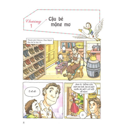 Who? Chuyện Kể Về Danh Nhân Thế Giới: Hans Christian Andersen (Tái Bản 2020)