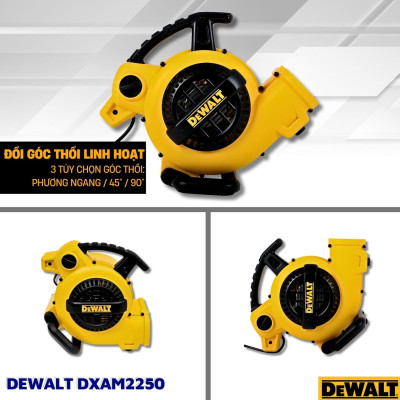 Máy thổi khô thảm, sàn Dewalt DXAM2250 130W- HÀNG CHÍNH HÃNG