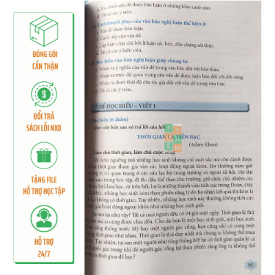 Sách - Đề ôn luyện và kiểm tra Ngữ Văn 6 (dùng ngữ liệu ngoài sách giáo khoa)