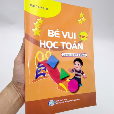 Bé Vui Học Toán - Dành Cho Trẻ 3-4 Tuổi - Tập 2