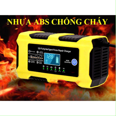 Sạc Ắc Quy Michel 12V-100Ah Cao Cấp - Công Nghệ Đức, Sạc 7 Giai Đoạn Tự Động ,  đèn trang trí