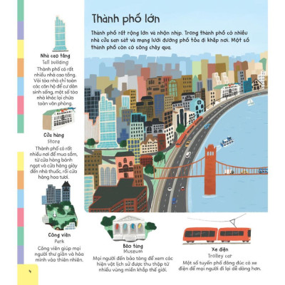  Bộ Chuyên gia từ vựng: Có gì trong thành phố - Có gì ở sân bay (02 cuốn lẻ) - Bản Quyền