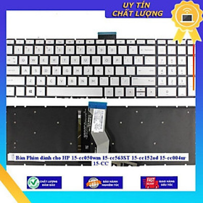 Bàn Phím dùng cho HP 15-cc050wm 15-cc563ST 15-cc152od 15-cc004ur 15-CC - Màu đen ko led - Hàng Nhập Khẩu New Seal