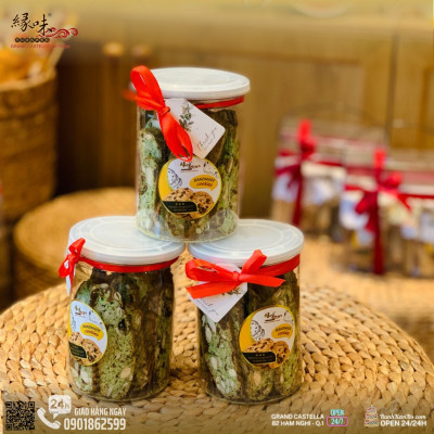 Biscotti Mơ Trà Xanh