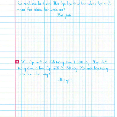 Luyện Tập Toán 4 Quyển 2 - Trình Bày Trên Giấy Ô Li (Bộ Sách Chân Trời Sáng Tạo) _HA