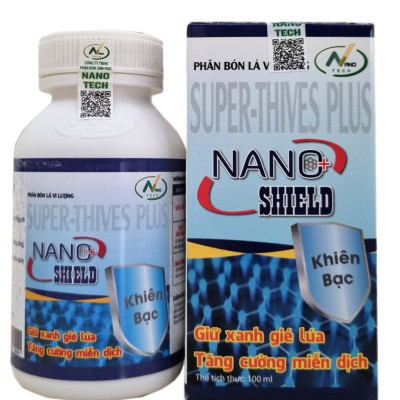 Phân bón lá vi lượng Super-Thives Plus NANO SHIELD giữ xanh gié lúa, tăng cường miễn dịch