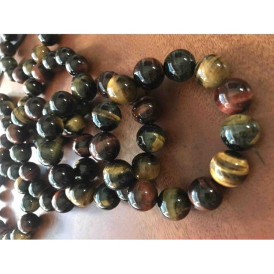 Vòng đeo Tay Nam ĐÁ MẮT HỔ MIX ĐẸP THIÊN NHIÊN 16mm ĐÚNG CUNG SANH NAM TẤT CẢ CÁC MỆNH ĐEO ĐẸP TAY ạ