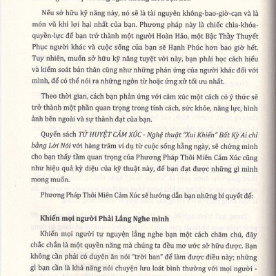 Tử Huyệt Cảm Xúc (Tái Bản 2022)