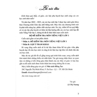 Bộ Đề Kiểm Tra Môn Tiếng Việt Lớp 3 (Dùng Kèm SGK Kết Nối Tri Thức Với Cuộc Sống) (HA-MK)