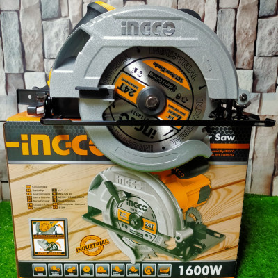 MÁY CƯA ĐĨA TRÒN 185MM 1600W INGCO CS18568 ( TẶNG LƯỠI CẮT VÀ BAO TAY INGCO)- HÀNG CHÍNH HÃNG