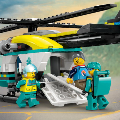 Đồ Chơi Lắp Ráp Trực Thăng Cấp Cứu Chuyên Dụng LEGO CITY 60405 (226 chi tiết)