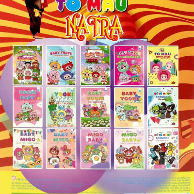 Sách - Bé Tô Màu Na Tra