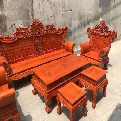 Bộ Bàn Ghế Hoàng Gia Gỗ Gõ Đỏ