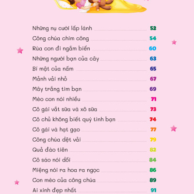 Sách - Những Câu Chuyện Giúp Bé Ngủ Ngon - Những Câu Chuyện Cho Bé Gái ( Bìa Mềm )