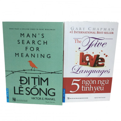 Combo đi tìm lẽ sống ,5 ngôn ngữ tình yêu