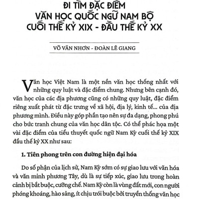 Sách - Góp Lời Cho Văn Chương Phương Nam