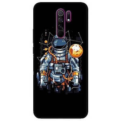 Ốp lưng dành cho Xiaomi Redmi 9 mẫu Phi Hành Gia Mặt Trăng