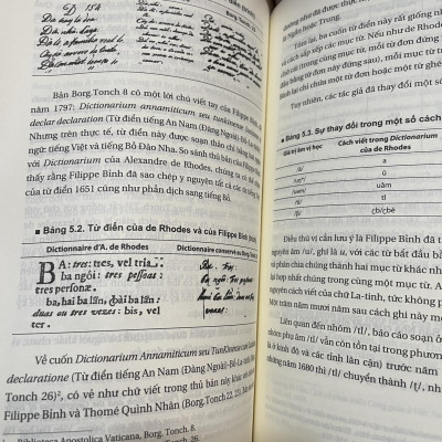 LỊCH SỬ CHỮ QUỐC NGỮ 1615-1919 . SÁCH CÓ KÝ TẶNG CỦA TÁC GIẢ
