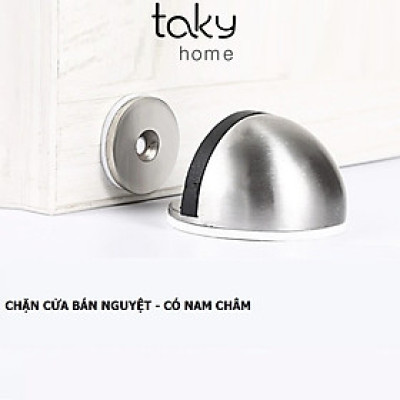 Chặn Cửa Bán Nguyệt, Chặn Cửa Nam Châm Dán Sàn Giúp Hạn Chế Va Đập Cho Cánh Cửa, An Toàn Cho Trẻ Nhỏ. TakyHome 1200