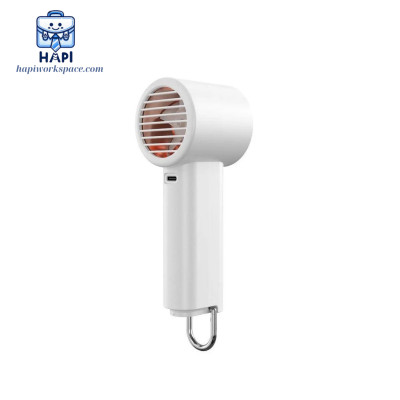 Quạt cầm tay mini hàng chính hãng WiWU Cooling High Speed Fan Wi-FS016: Thiết kế sang trọng, có sò lạnh, tốc độ gió cao