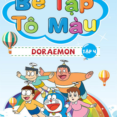 Combo Bé Tập Tô Màu Doraemon ( 10 quyển ) (BÌA NGẪU NHIÊN ) - KV