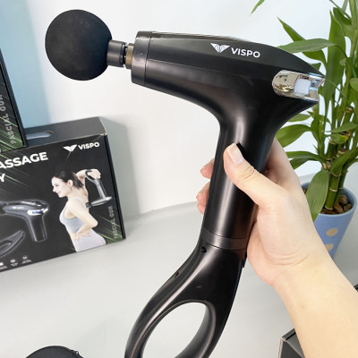 Máy Massage Cầm Tay Vispo VP-S23 - 8 Cấp Độ Massage Với Tay Cầm Cán Dài, Phù Hợp Cho Người Tập Gym, Giãn Cơ Hiệu quả - Máy Massage Toàn Thân