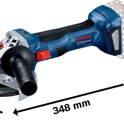 MÁY MÀI GÓC DÙNG PIN 18V 100 MM BOSCH GWS 180-LI (SOLO) - HÀNG CHÍNH HÃNG