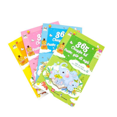 Bộ Sác 365 Chuyện Kể Trước Giờ Đi Ngủ - Những Câu Chuyện Phát Triển Chỉ Số IQ-EQ (Bộ 4 Tập)