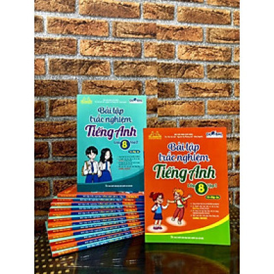 Sách - Global Success - Bài Tập Trắc Nghiệm Tiếng Anh Lớp 8 - Có Đáp Án - Combo 2 Tập - Minh Thắng