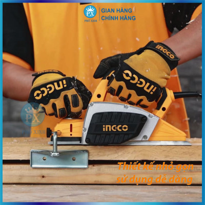 Máy bào gổ điện 750w ingco PL7508 tiện lợi, an toàn hiệu quả dễ dàng tháo lắp dân dụng