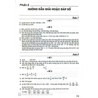 Giúp em học giỏi Toán lớp 5 và vở ôn tập cuối tuần trải nghiệm giải quyết vấn đề (Dùng chung cho các bộ SGK) - HA
