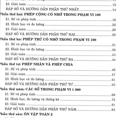 Các Dạng Bài Tập Trắc Nghiệm Toán 2 (Biên Soạn Theo Chương Trình Mới) 
