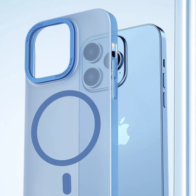 Ốp Wiwu Ultra Thin Frosted phone case UTFC-103 Cho Iphone 14 được làm bằng PC mờ, thiết kế trong suốt, chống oxy hóa, không dễ ố vàng - Hàng Chính Hãng