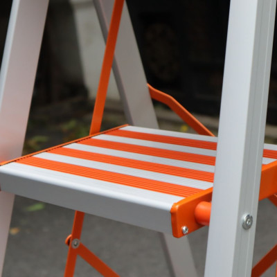 Thang nhôm ghế bản bậc rộng DIY TLN-03A 3 bậc