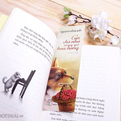 Sách Con Chó Nhỏ Mang Giỏ Hoa Hồng